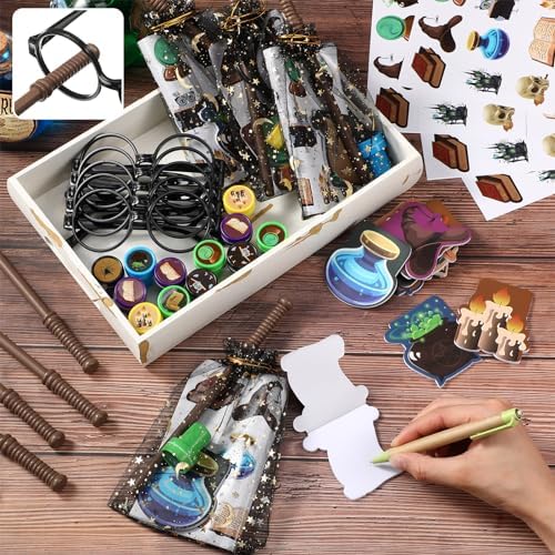 Pasimy Wizard Party Favor Pack 72 Pcs