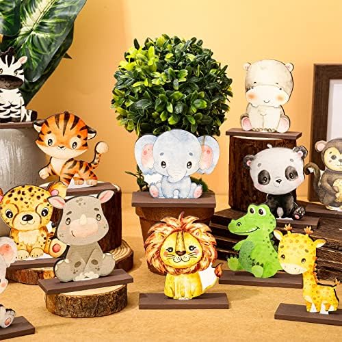 Yaomiao Jungle Animal Baby Shower Centerpieces