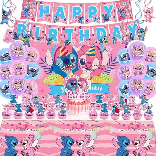 Lilo and Stitch 49PCS Birthday Decor Set 1