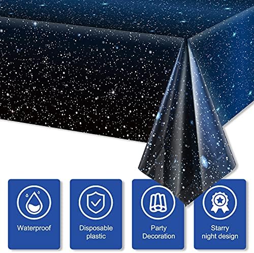 Tatuo Space Tablecloth for Birthday and Party Decorations