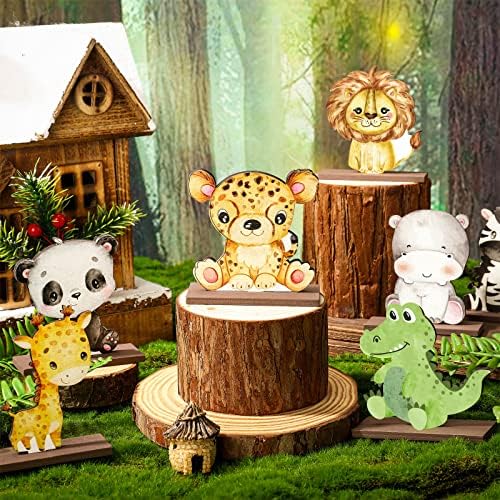 Yaomiao Jungle Animal Baby Shower Centerpieces