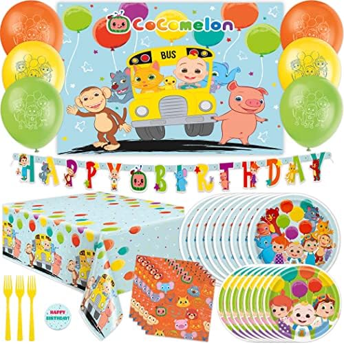 CoComelon Birthday Party Supplies for Kids