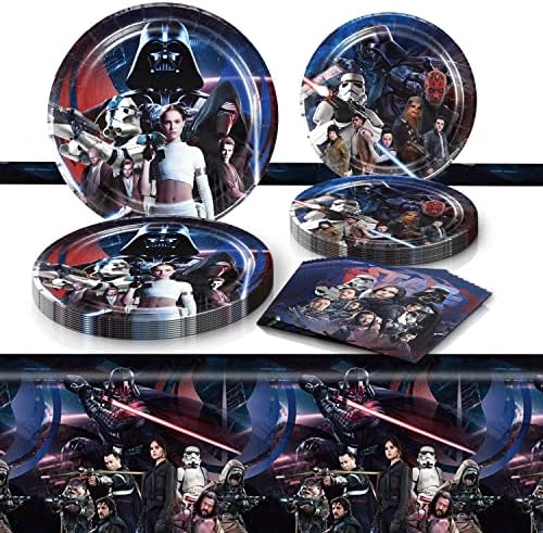 Omto 41Pack Star Wars Party Supplies Set
