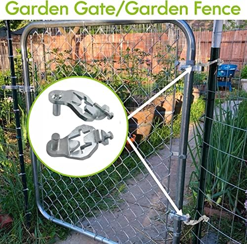 Foozet T-Post Gate Hinge Pins - Heavy Duty Steel Easy to Install