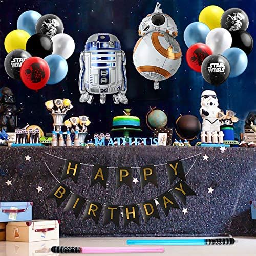 Haooryx Galaxy Wars Party Favor Set 35PCS Black Series