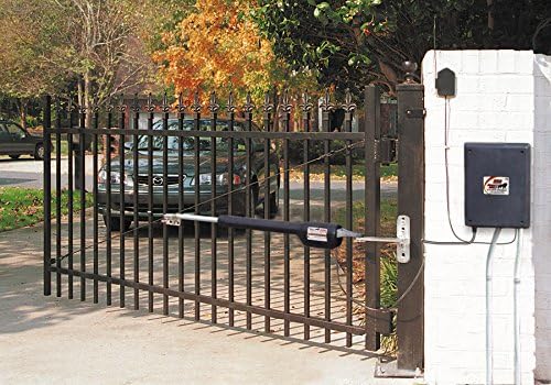 Mighty Mule Push to Open Gate Bracket FM148 Silver