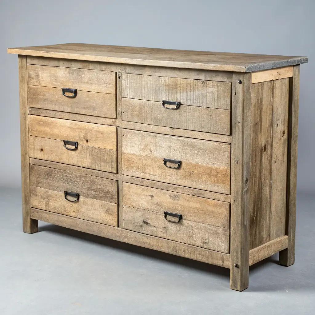 Rustic Wooden Dresser